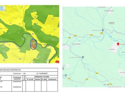 A saisir grand terrain non constructible à vendre. (30 429 m²)